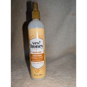 *NEW Yes ! Honey Natural Honey Conditioning Detangle Spray For All Hair 10 fl oz